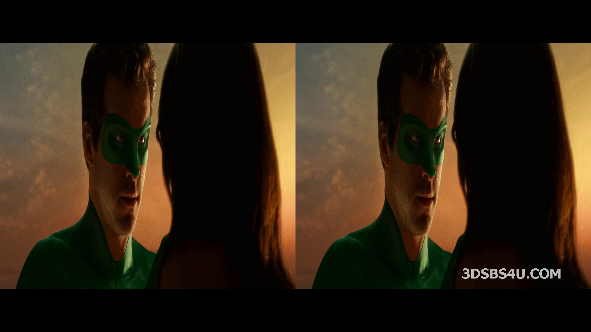 Green Lantern 3D (2011) 1080p Half-SBS - 3DSBS4U Release