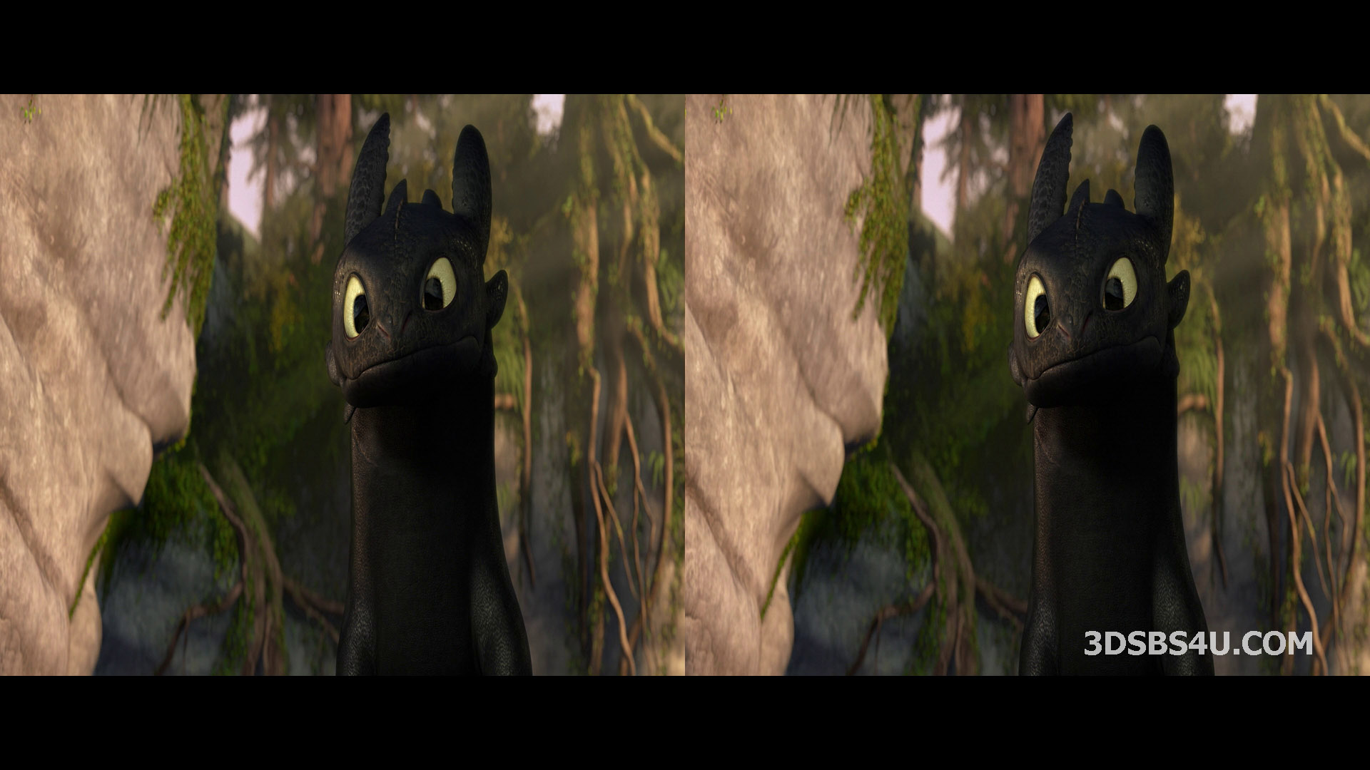 How to Train Your Dragon 3D (2010) 1080p Half-SBS - 3DSBS4U Release