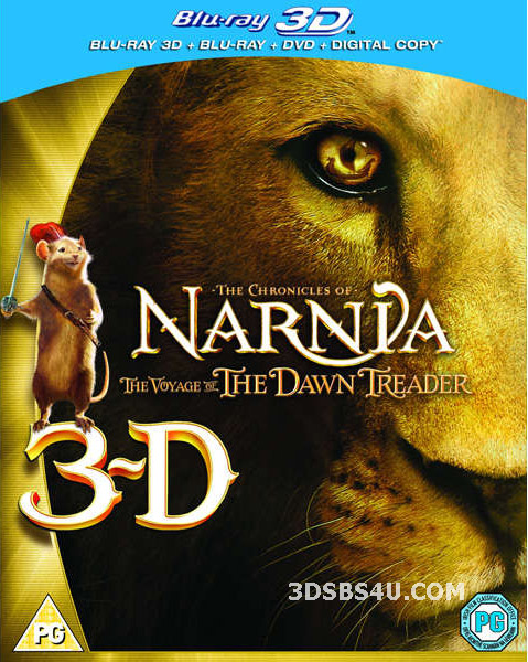 The Chronicles Of Narnia: The Voyage Of The Dawn Treader 3D (2010) 1080p Half-SBS - 3DSBS4U Release