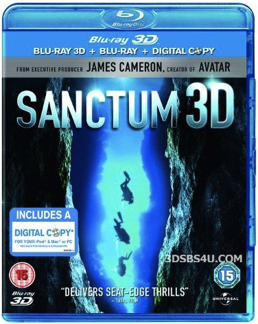 Sanctum 3D (2011) Half-SBS 1080p - 3DSBS4U Release