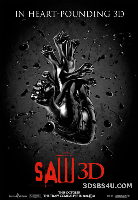 Saw The Final Chapter 3D (2010) 1080p Half-SBS - 3DSBS4U Release