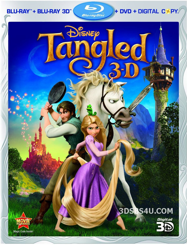 Tangled 3D (2010) 1080p Half-SBS - 3DSBS4U Release