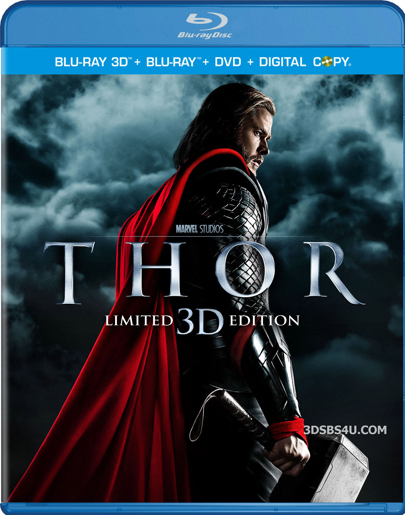 Thor 3D (2011) 1080p Half-SBS ENG - 3DSBS4U Release